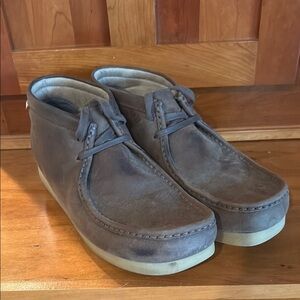 Clark’s Men's Brown Chukka Leather Shoes